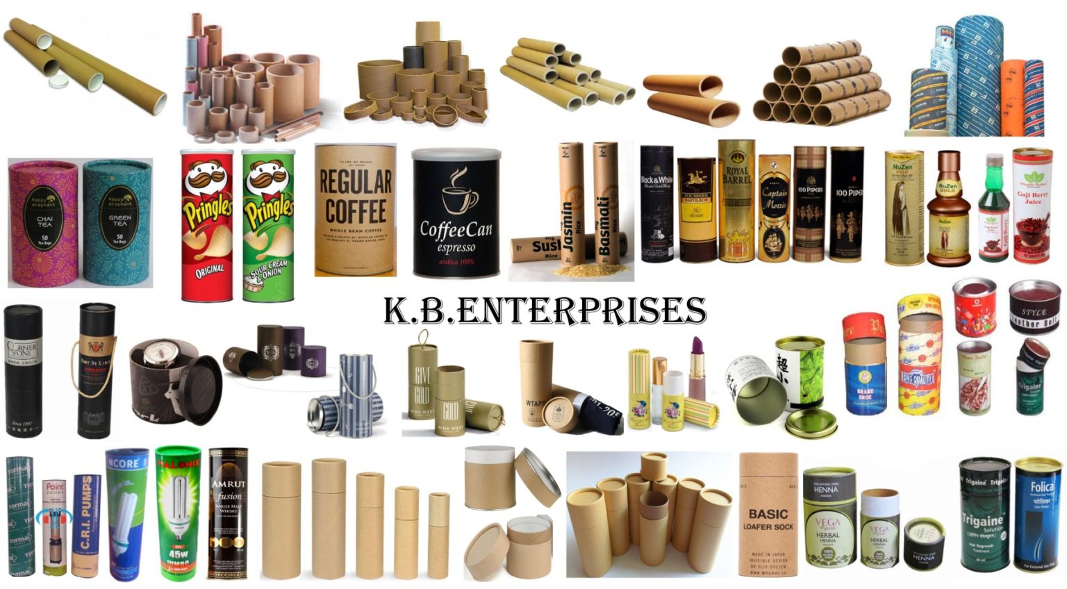 Paper Tube, Paper Core, Paper Canister, Paper Composite Containers K.B ...